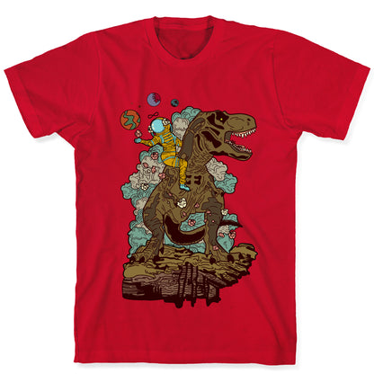 Dinosaur Strength Tarot T-Shirt