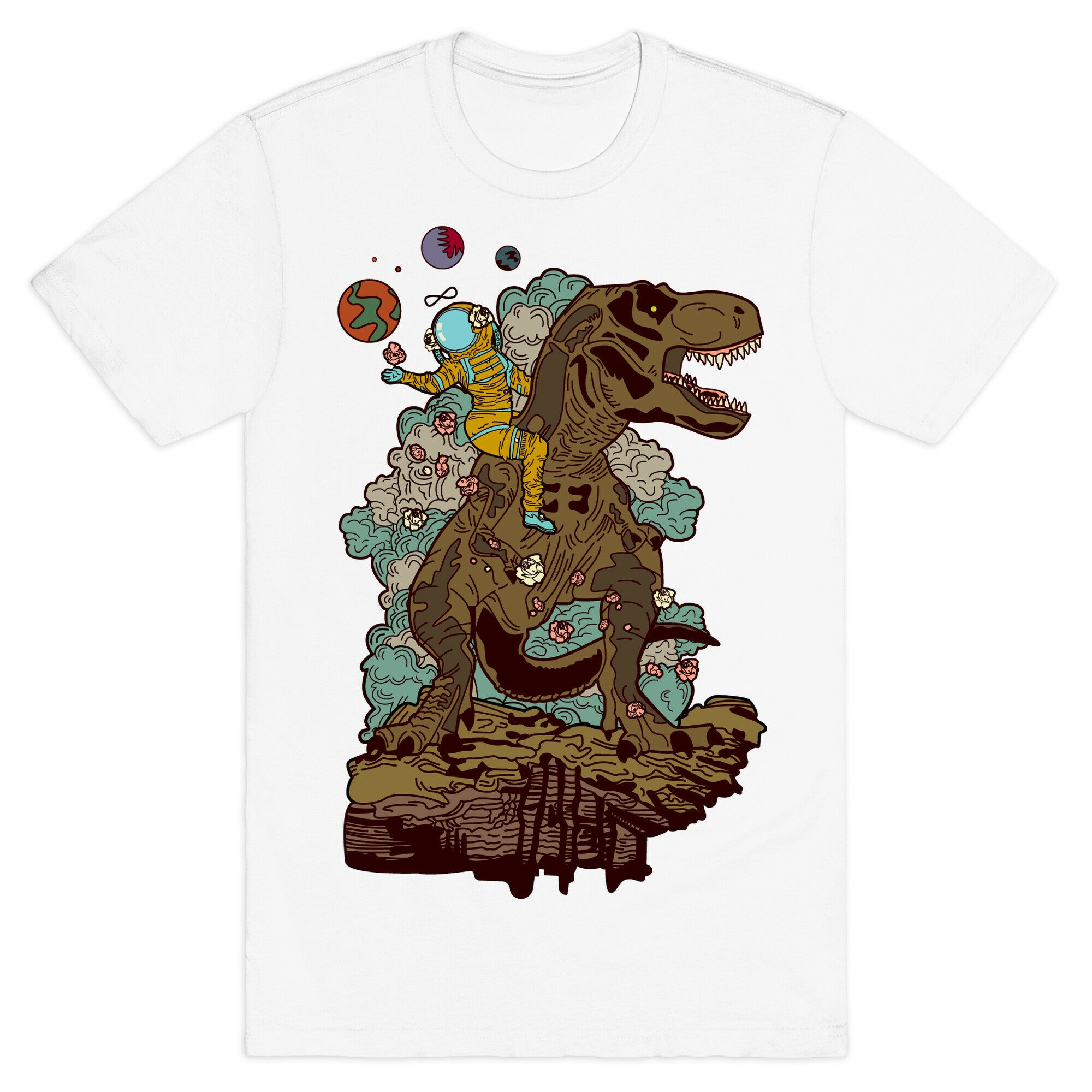 Dinosaur Strength Tarot T-Shirt
