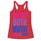 Both Is Good Racerback Tank
