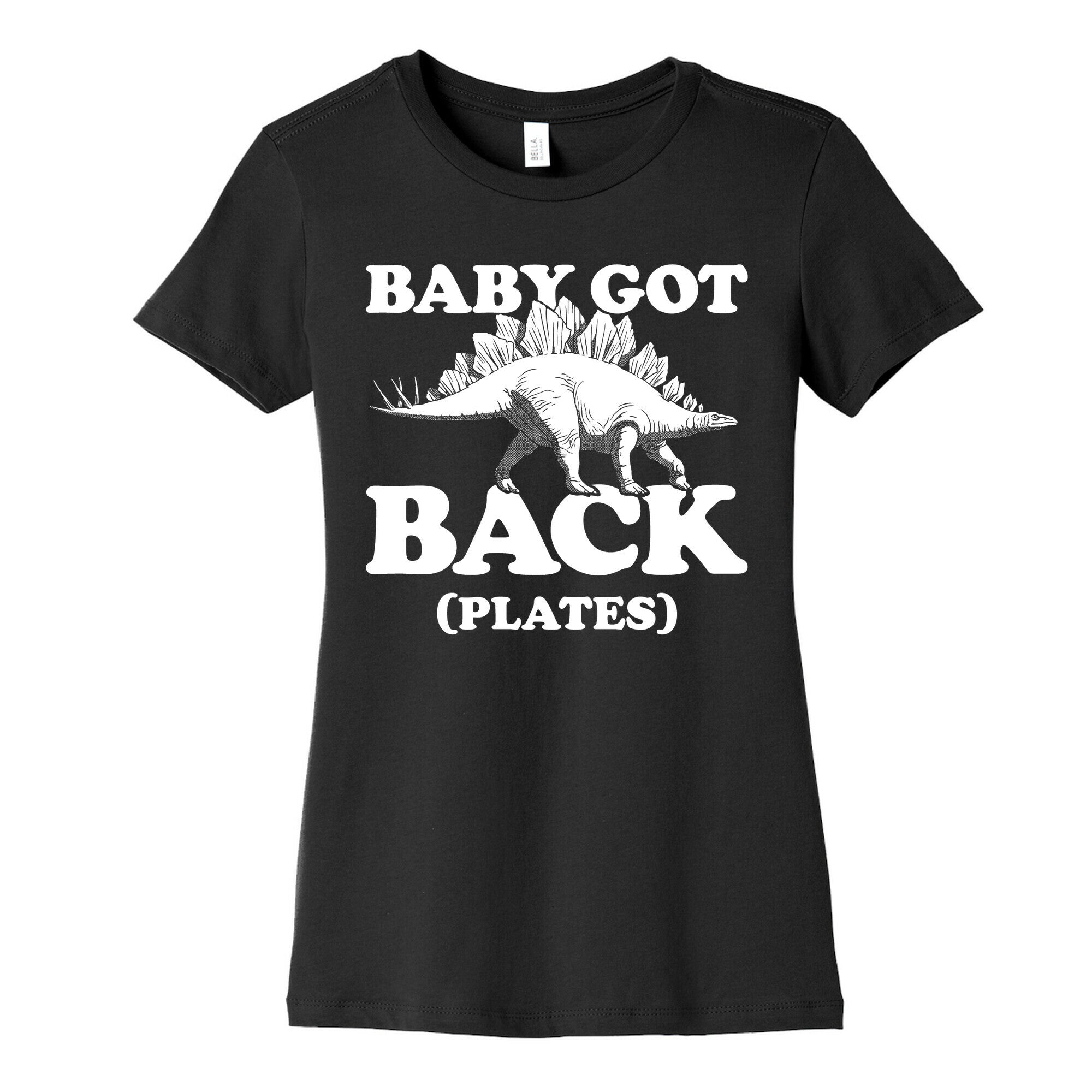 Baby Got Back Plates Women's Cotton Tee