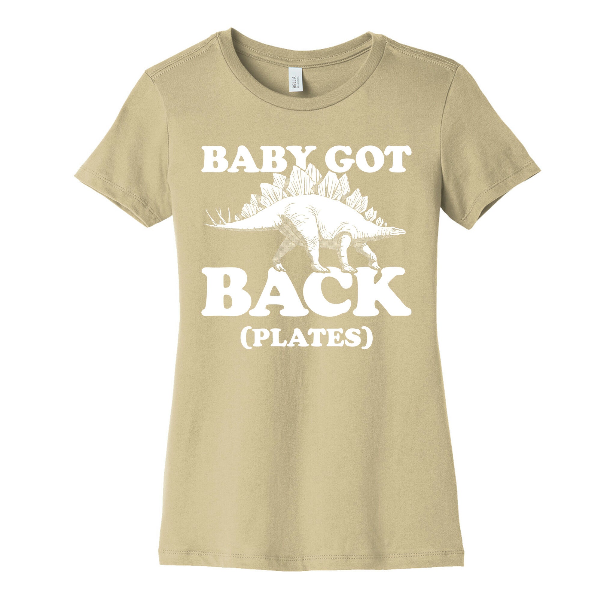 Baby Got Back Plates Women's Cotton Tee