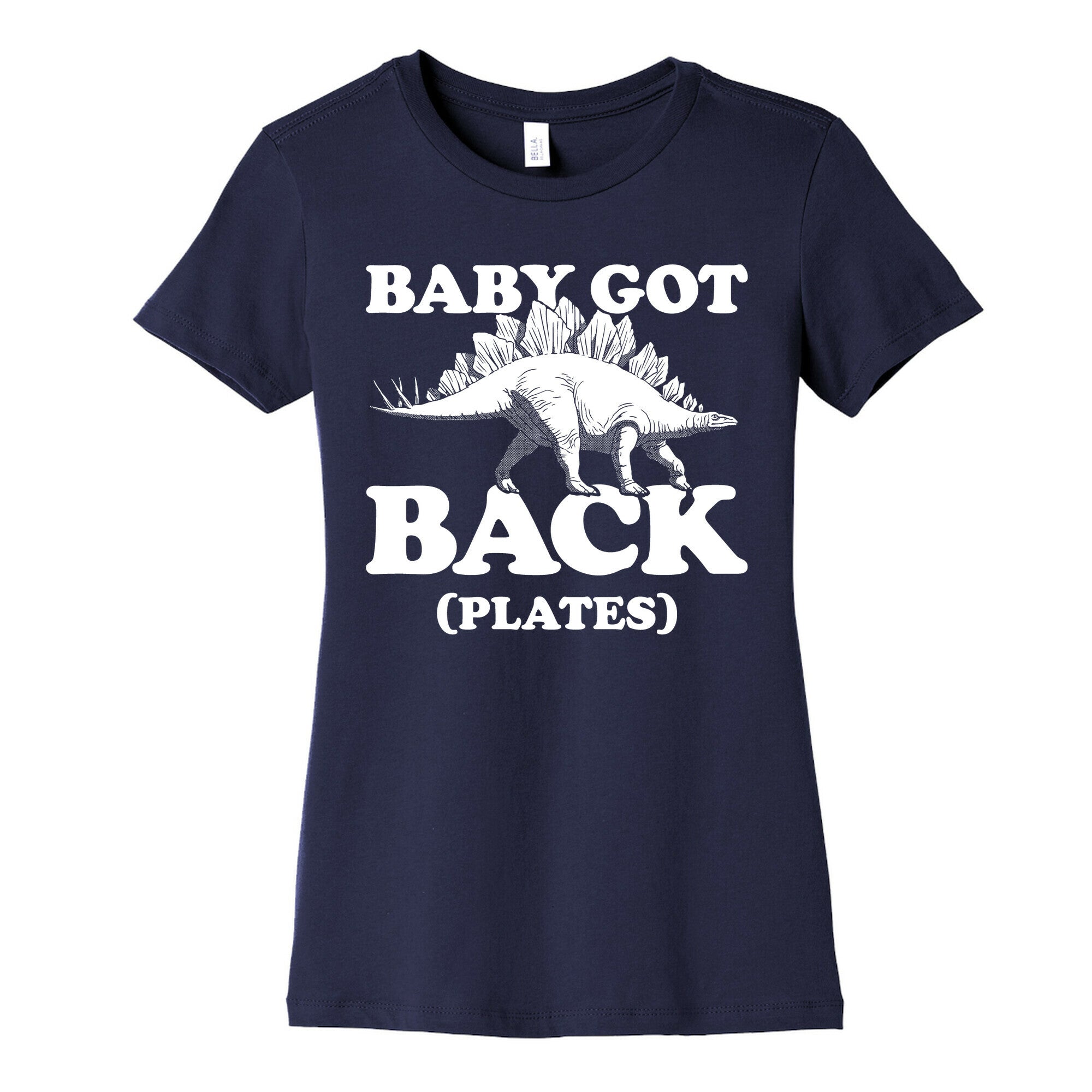 Baby Got Back Plates Women's Cotton Tee