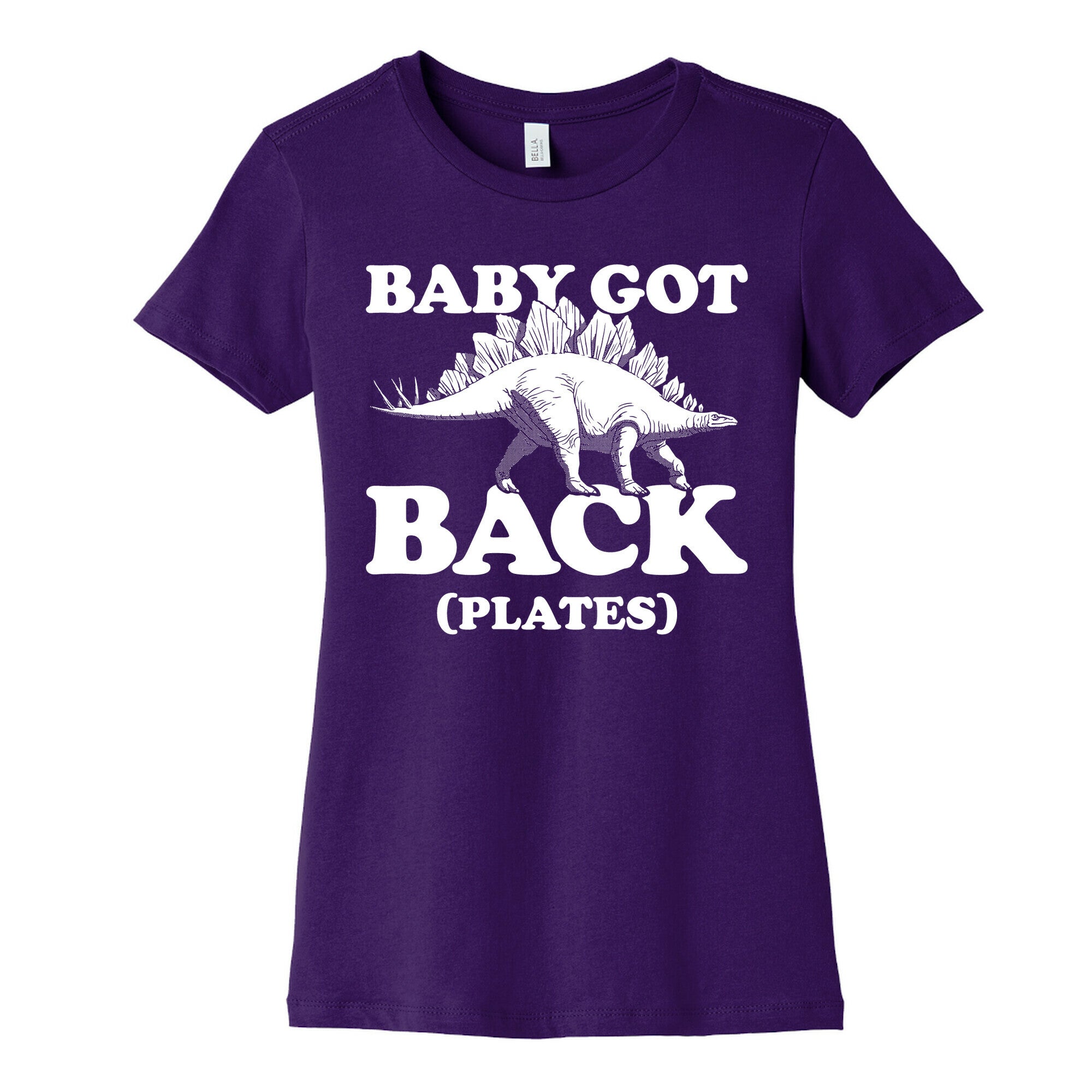 Baby Got Back Plates Women's Cotton Tee
