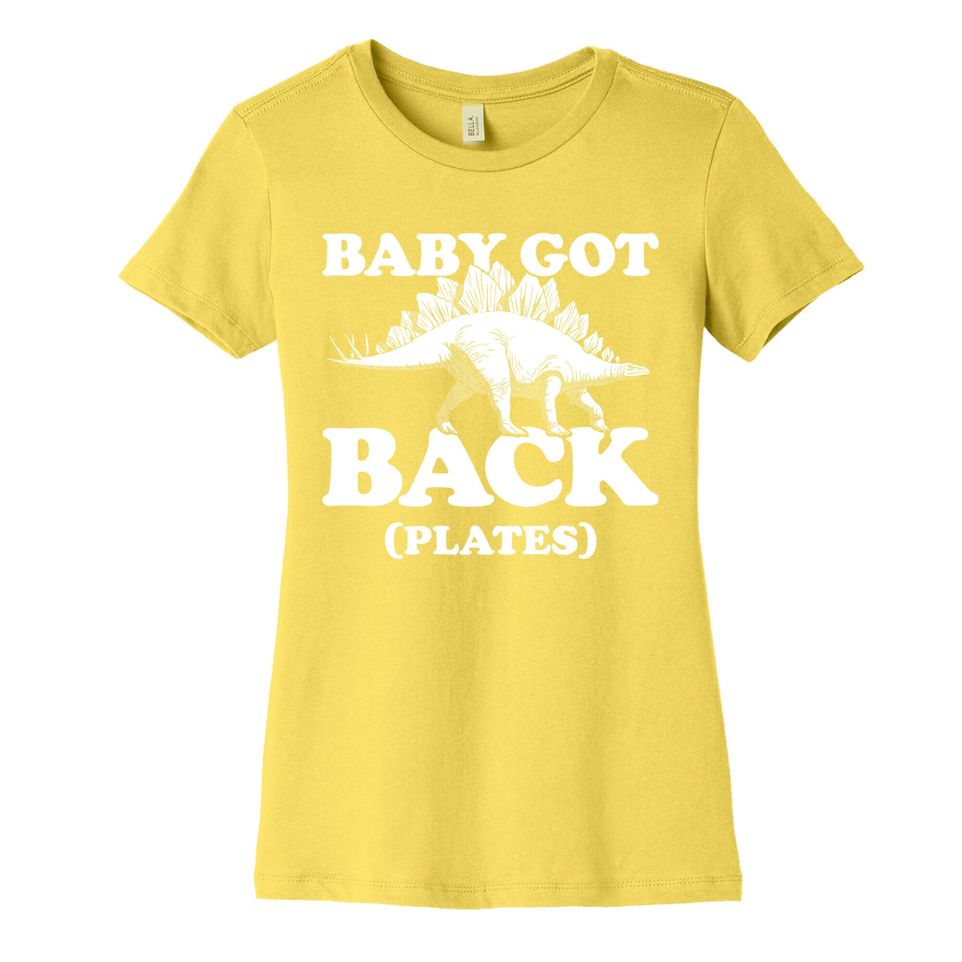 Baby Got Back Plates Women's Cotton Tee