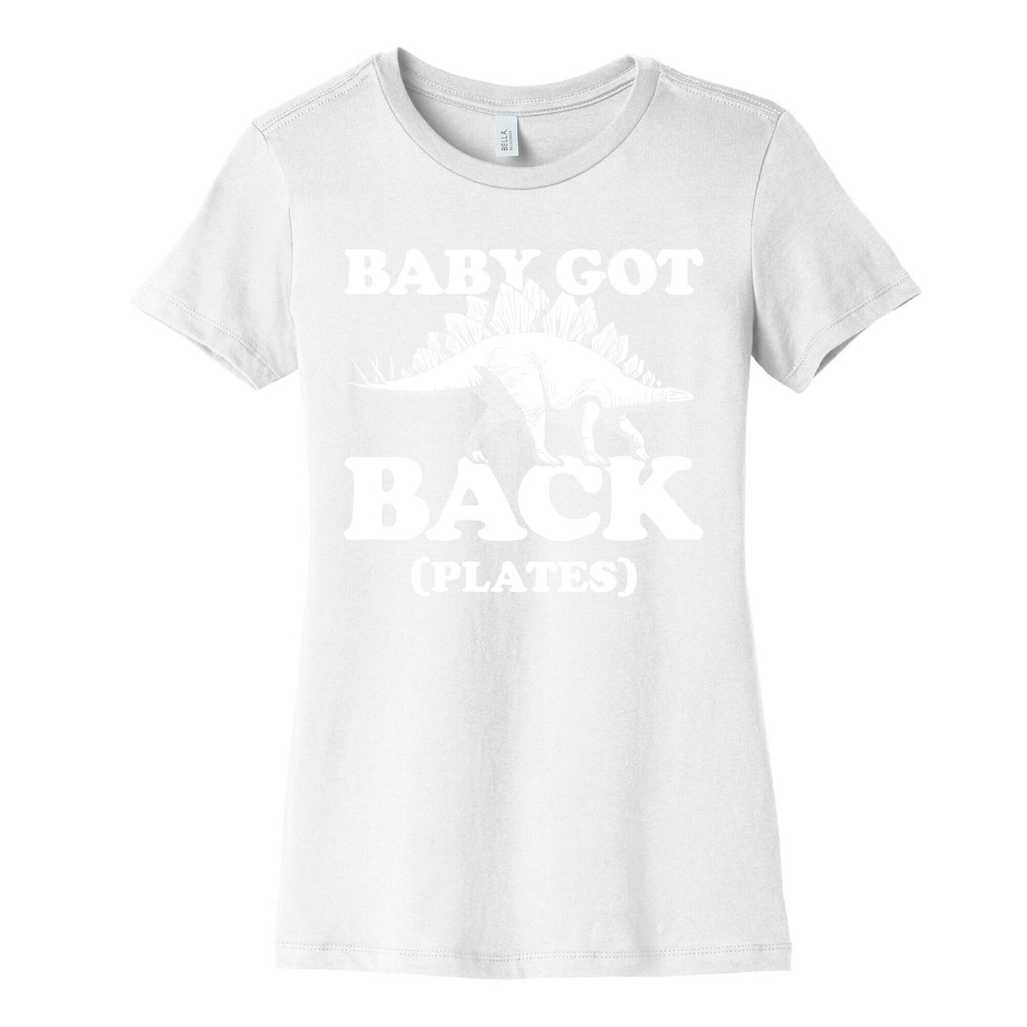 Baby Got Back Plates Women's Cotton Tee