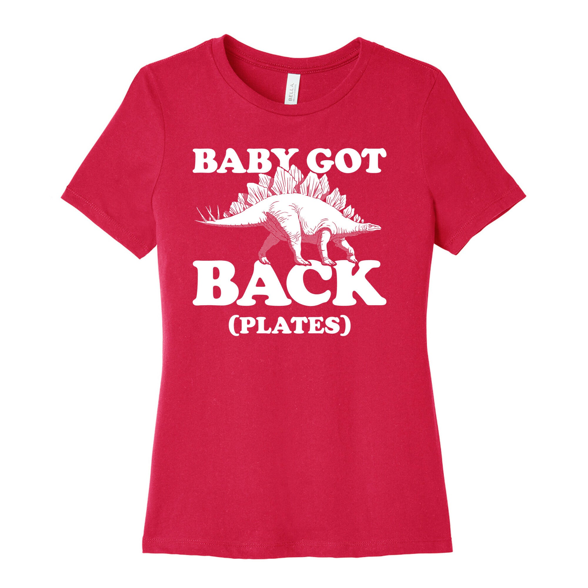 Baby Got Back Plates Women's Cotton Tee
