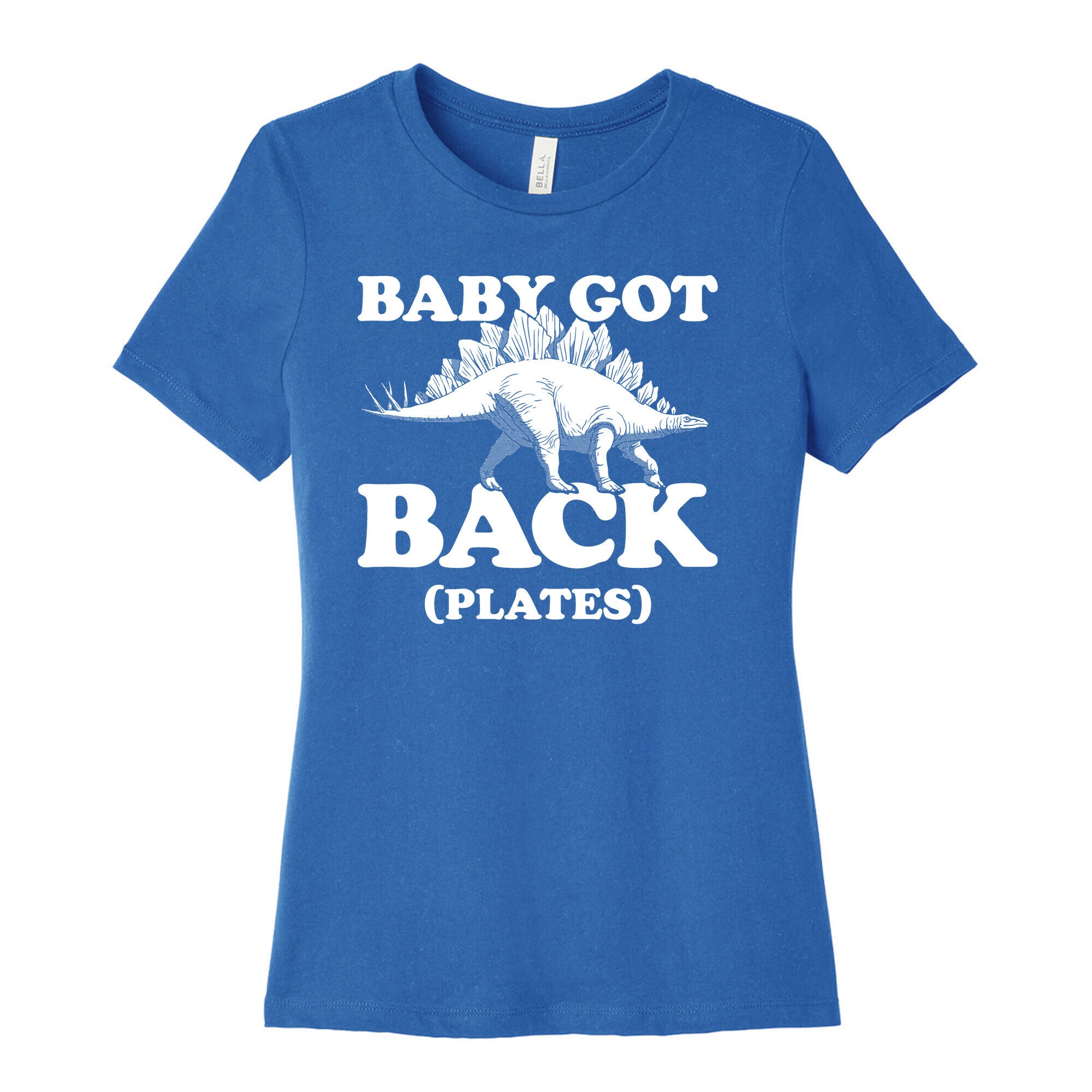 Baby Got Back Plates Women's Cotton Tee