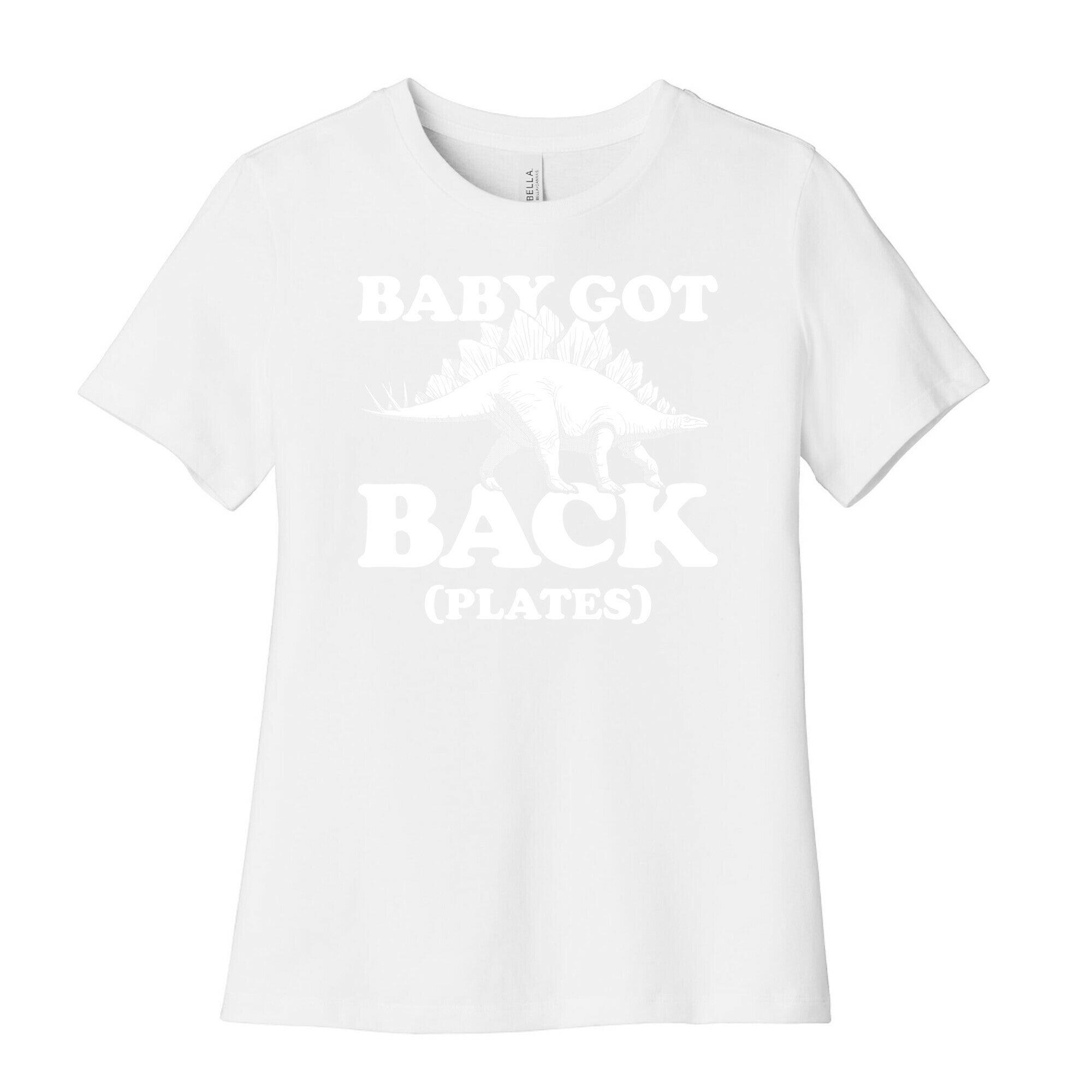 Baby Got Back Plates Women's Cotton Tee
