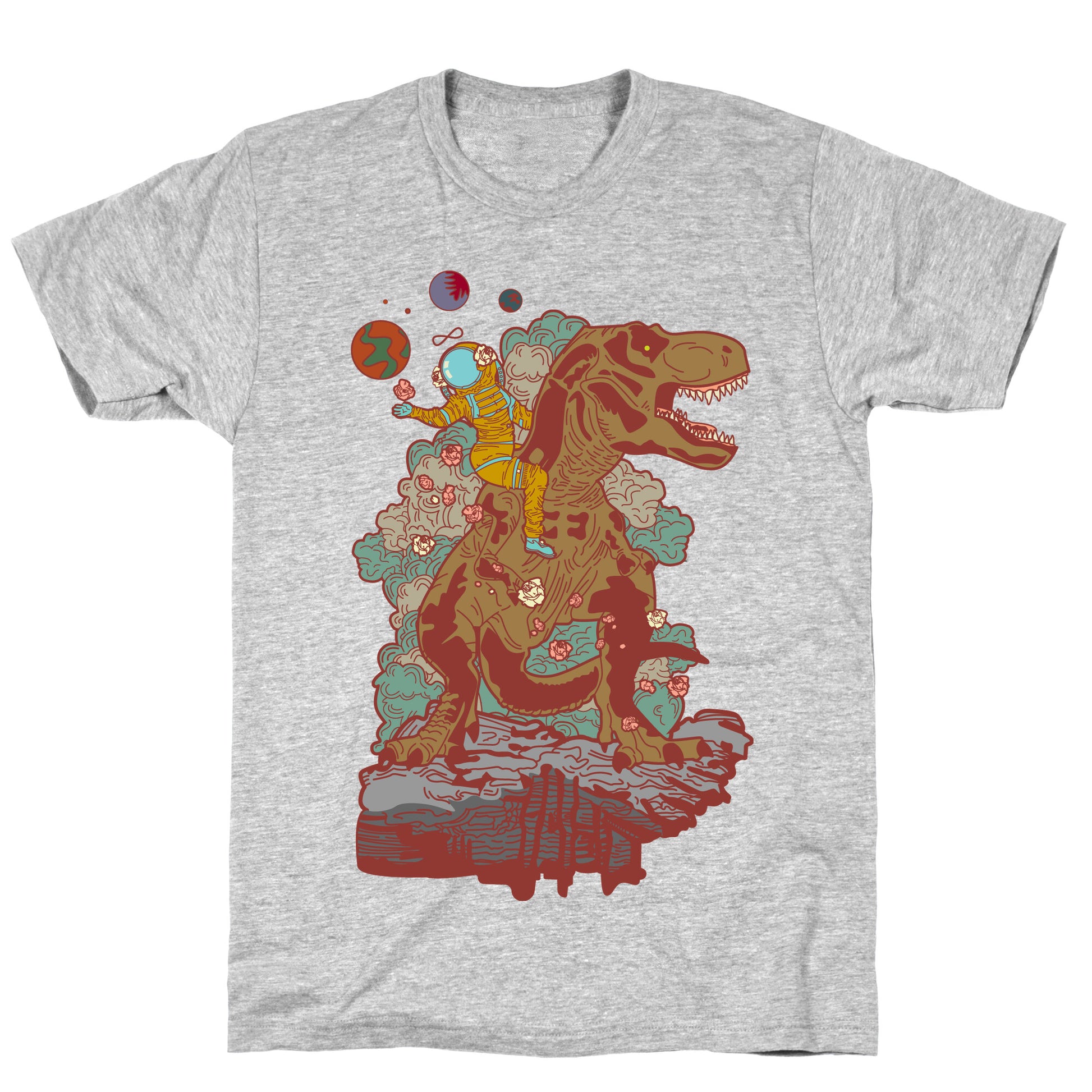 Dinosaur Strength Tarot T-Shirt