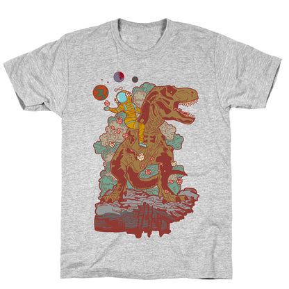 Dinosaur Strength Tarot T-Shirt