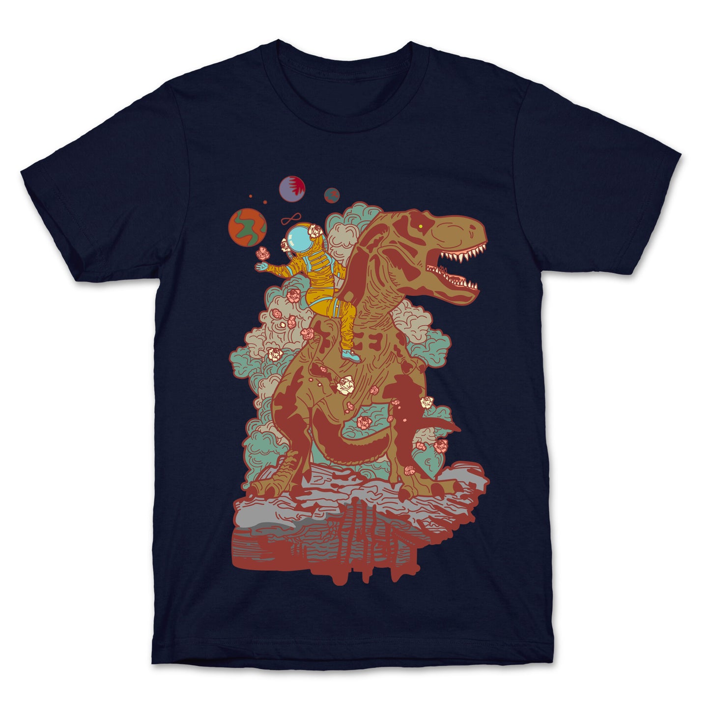 Dinosaur Strength Tarot T-Shirt