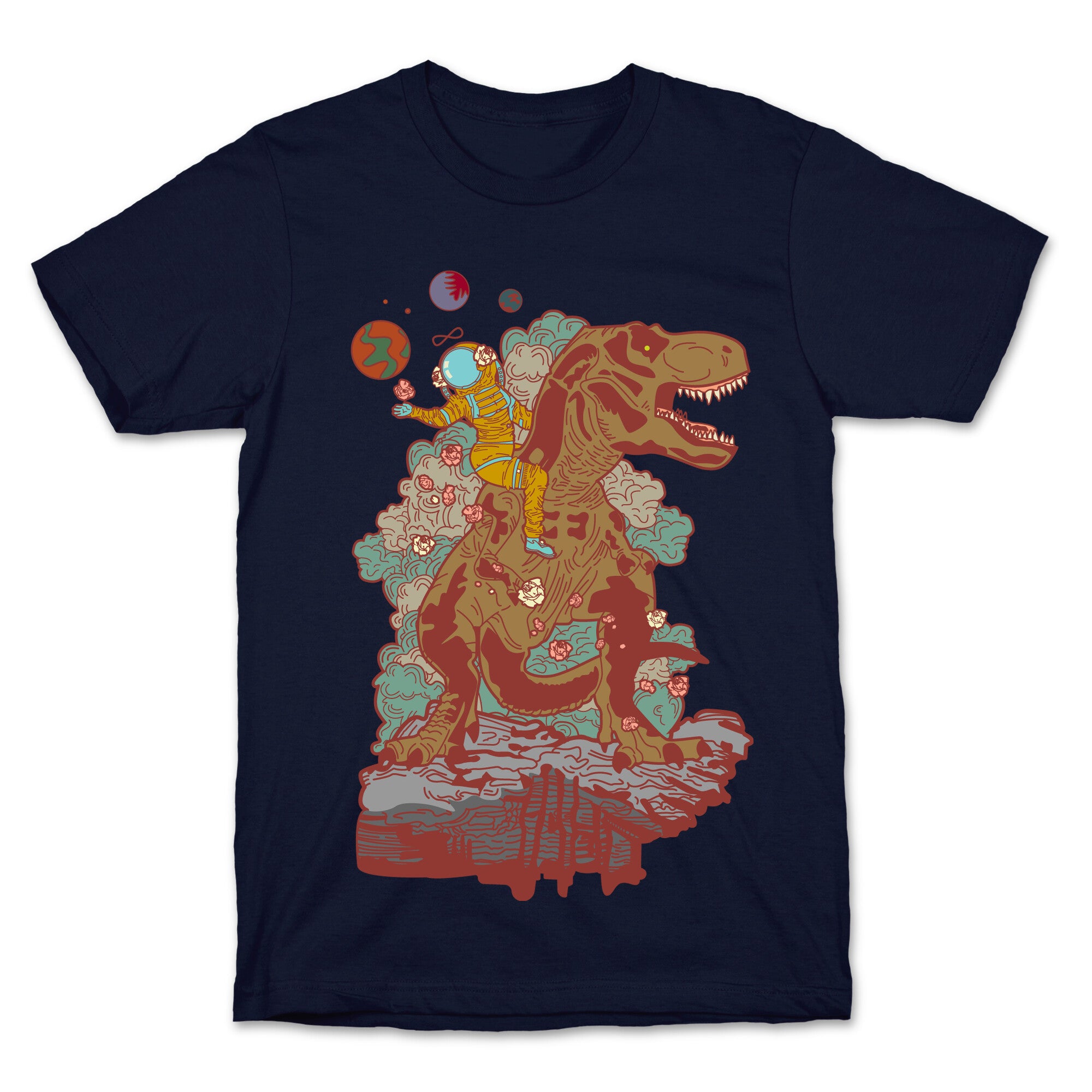 Dinosaur Strength Tarot T-Shirt