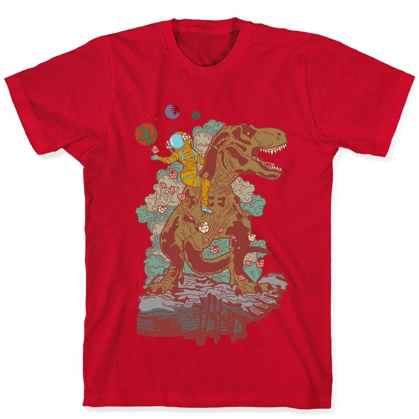 Dinosaur Strength Tarot T-Shirt