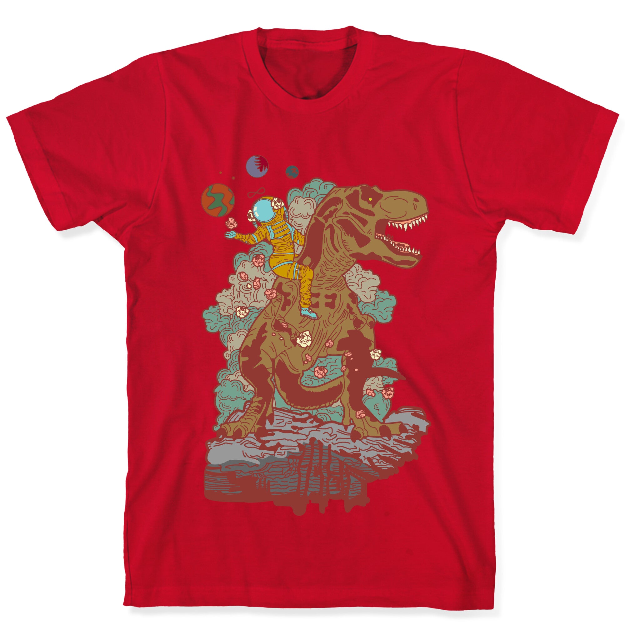 Dinosaur Strength Tarot T-Shirt