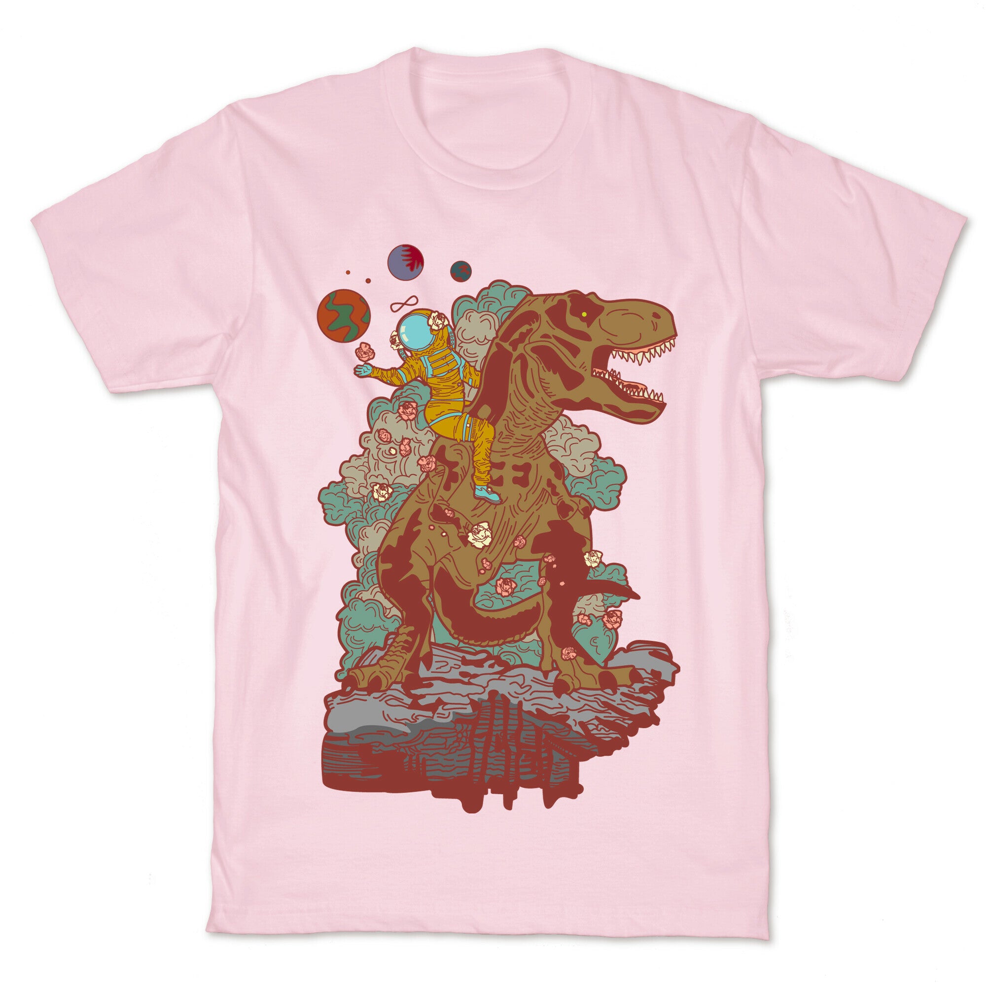 Dinosaur Strength Tarot T-Shirt
