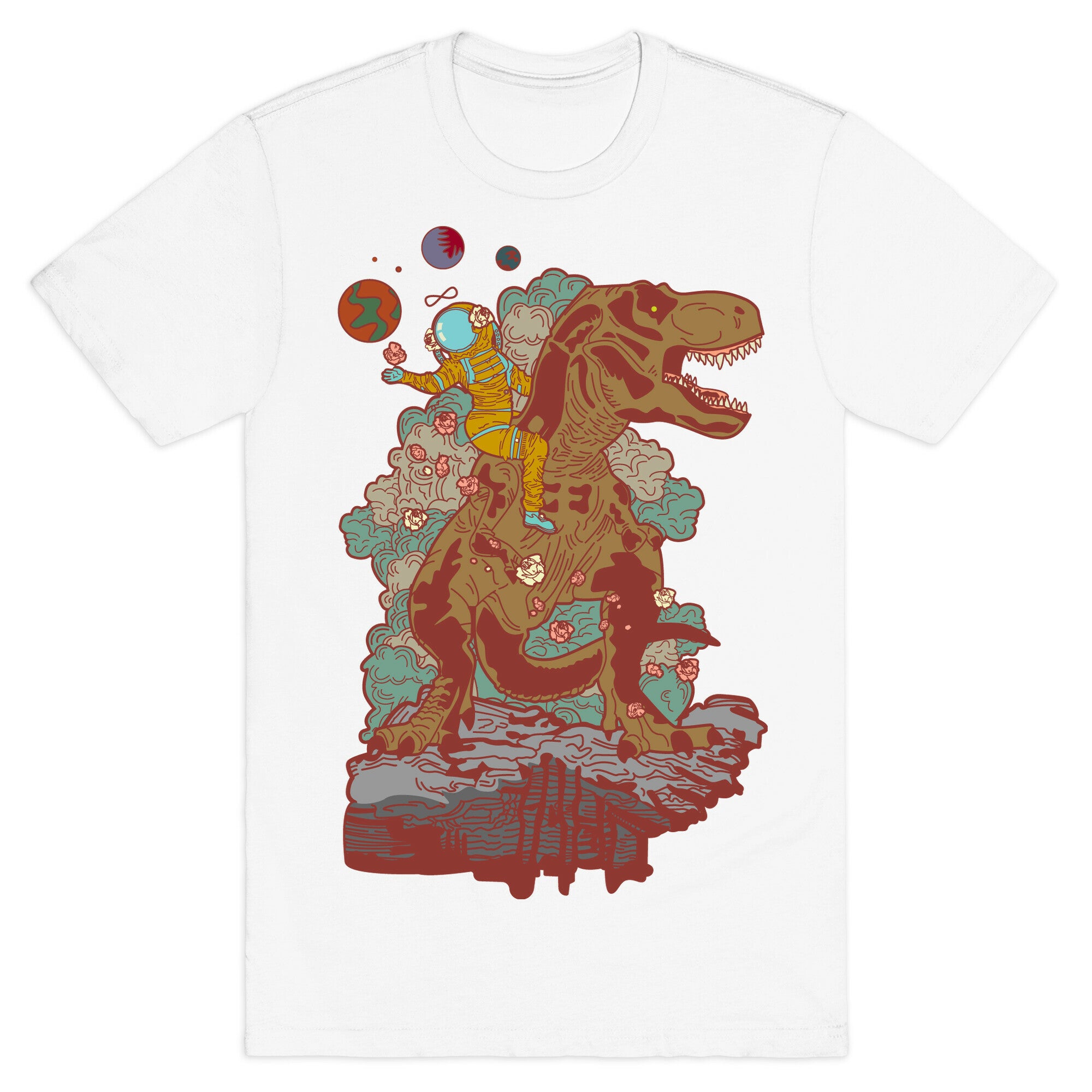 Dinosaur Strength Tarot T-Shirt