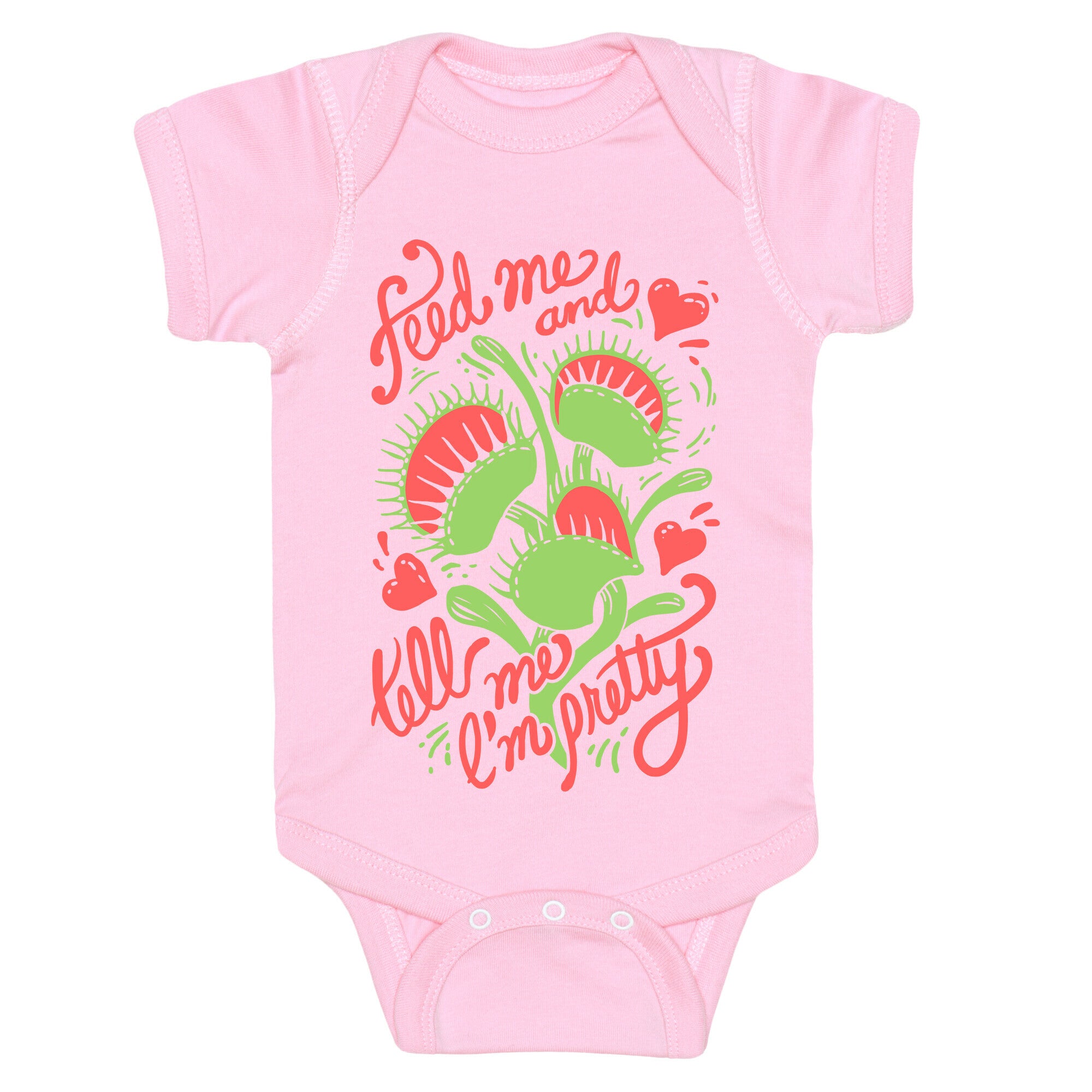 Venus Fly Trap: Feed Me And Tell Me I'm Pretty Baby One Piece