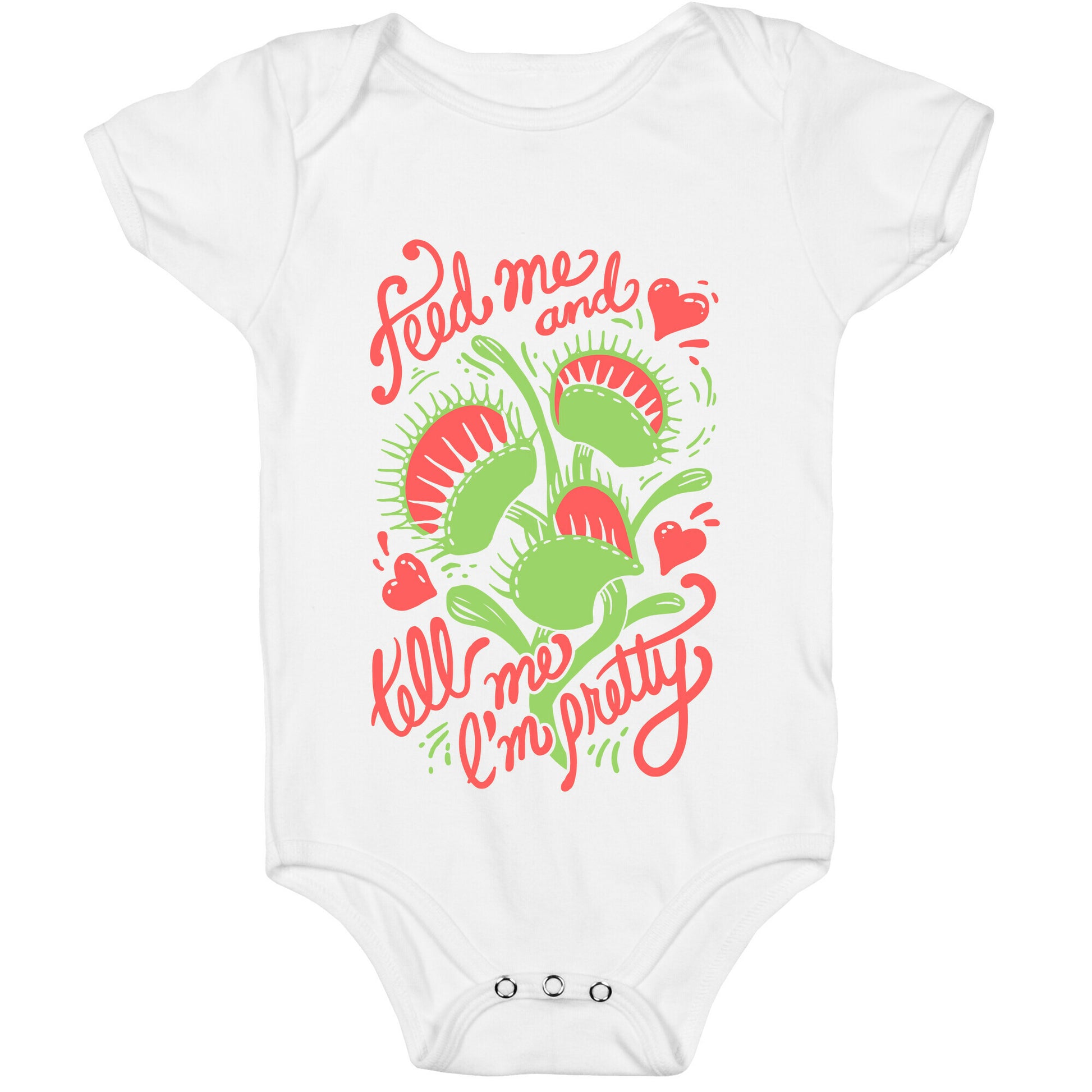 Venus Fly Trap: Feed Me And Tell Me I'm Pretty Baby One Piece