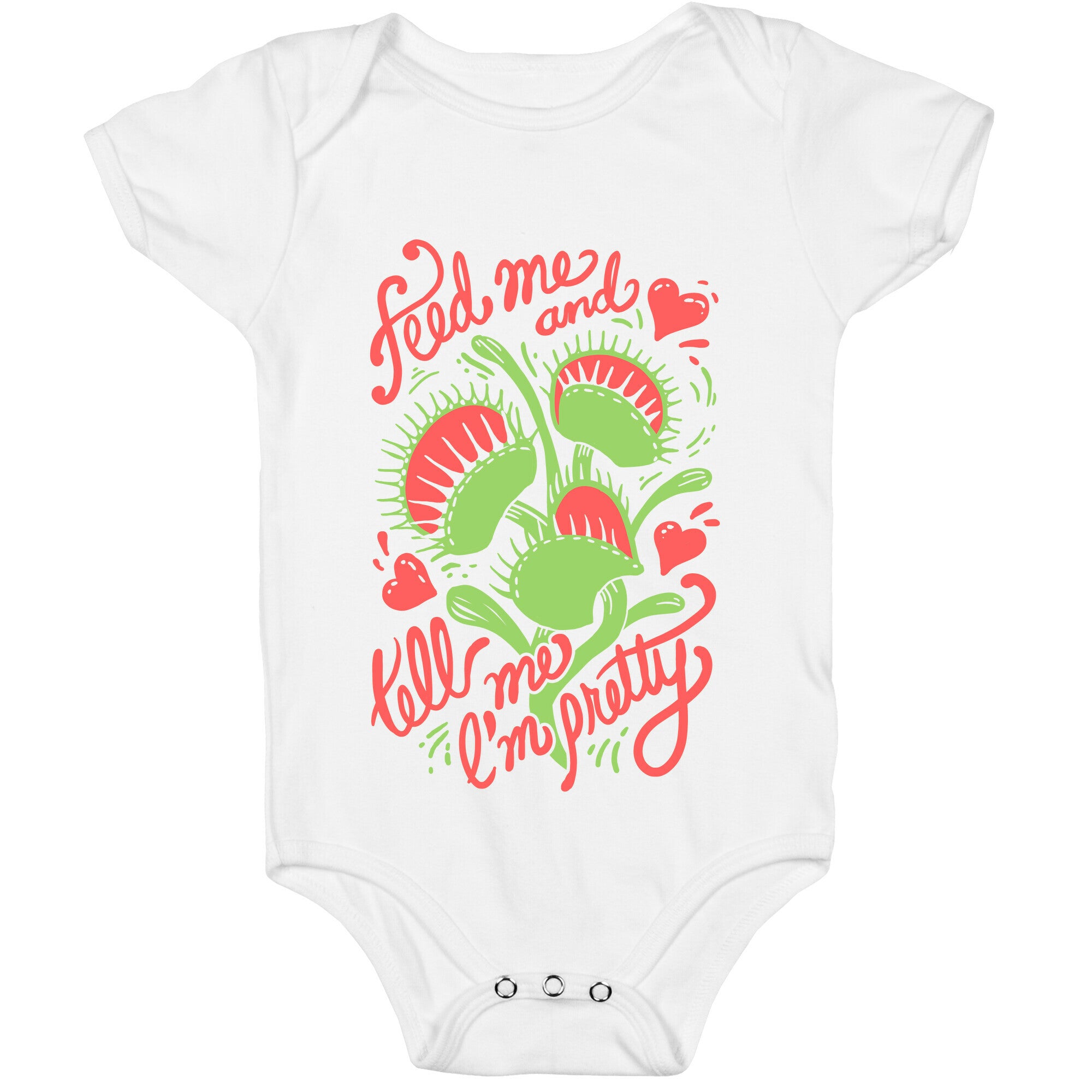 Venus Fly Trap: Feed Me And Tell Me I'm Pretty Baby One Piece