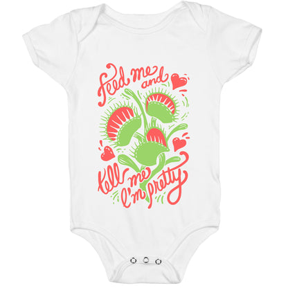 Venus Fly Trap: Feed Me And Tell Me I'm Pretty Baby One Piece