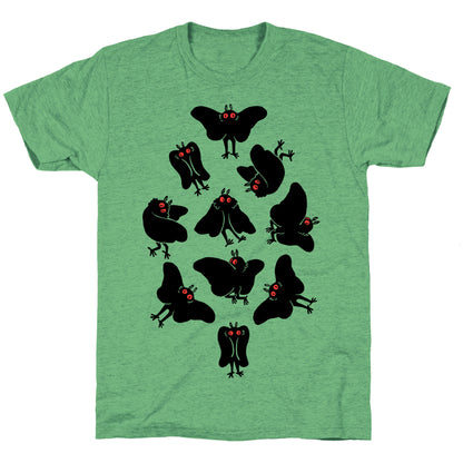 Cute Mothman Club Unisex Triblend Tee