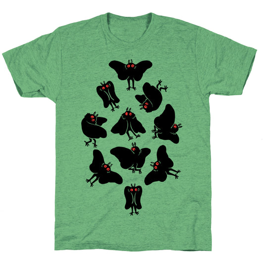 Cute Mothman Club Unisex Triblend Tee