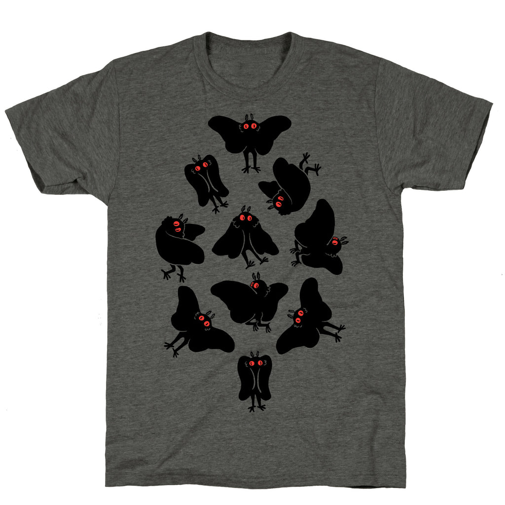 Cute Mothman Club Unisex Triblend Tee