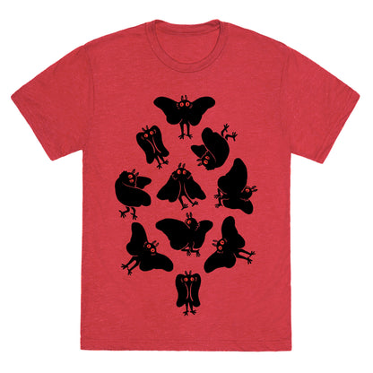 Cute Mothman Club Unisex Triblend Tee