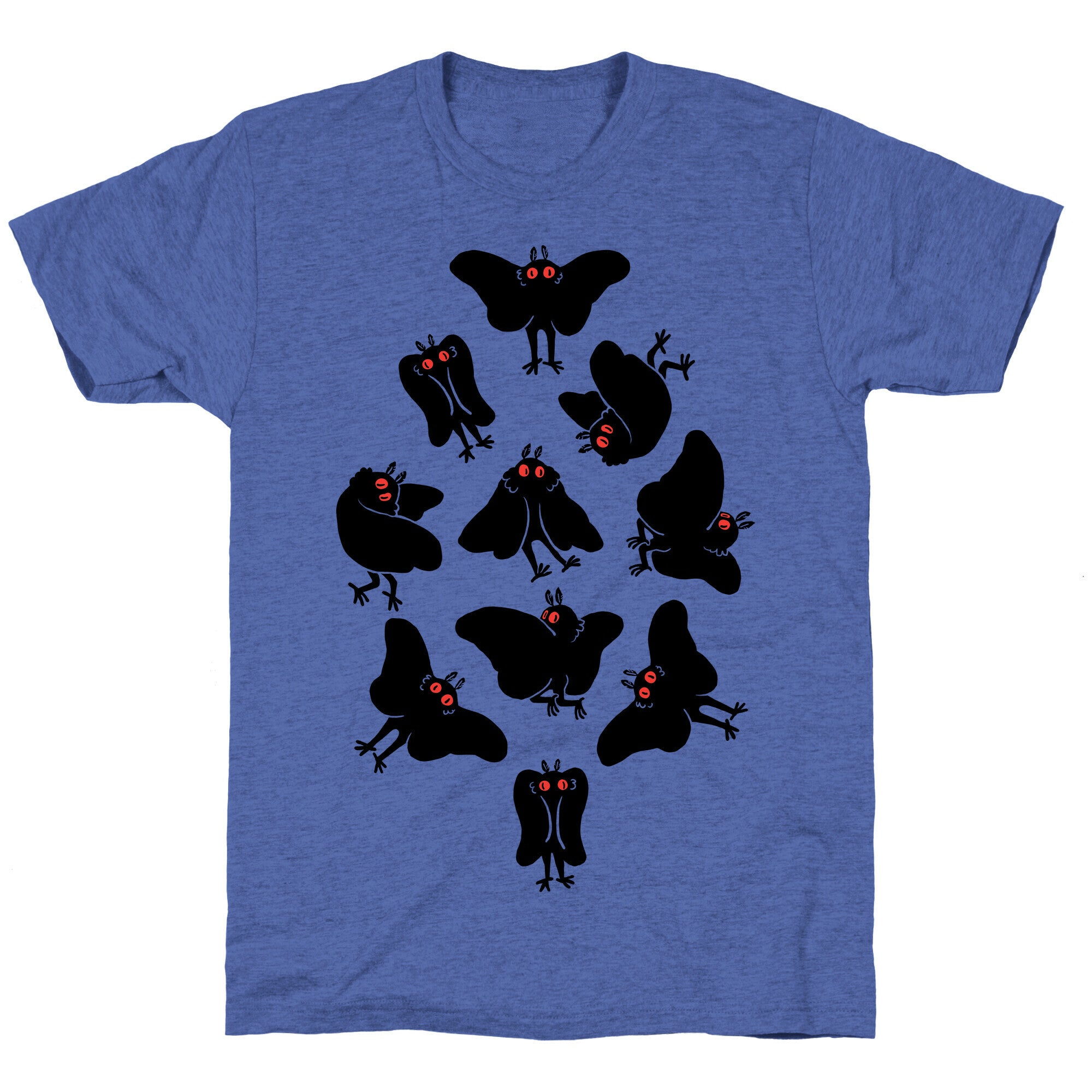 Cute Mothman Club Unisex Triblend Tee