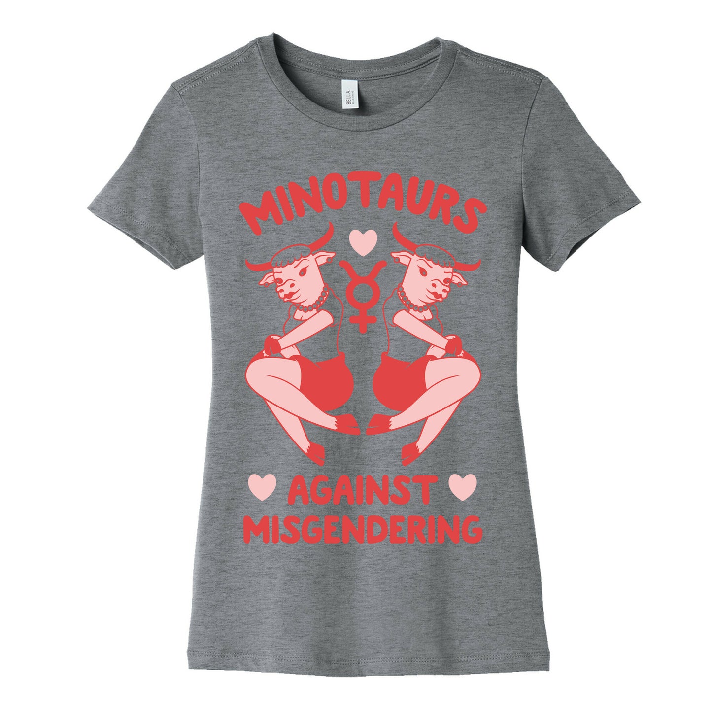 Minotaurs Against Misgendering Women's Cotton Tee