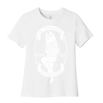 Be Your Own Kind Of Beautiful Reversed Mermaid Women's Cotton Tee
