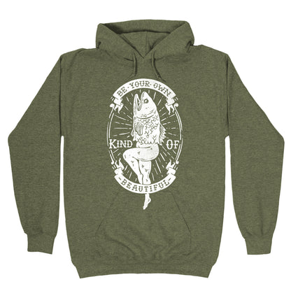 Be Your Own Kind Of Beautiful Reversed Mermaid Hoodie