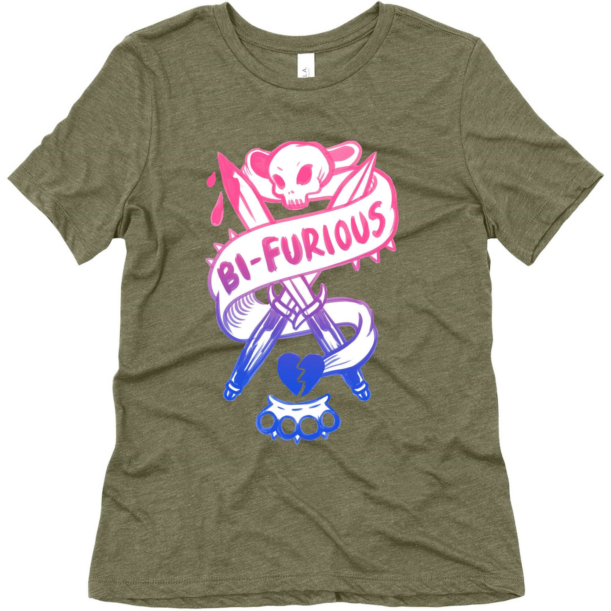 Bi-Furious Women's Triblend Tee