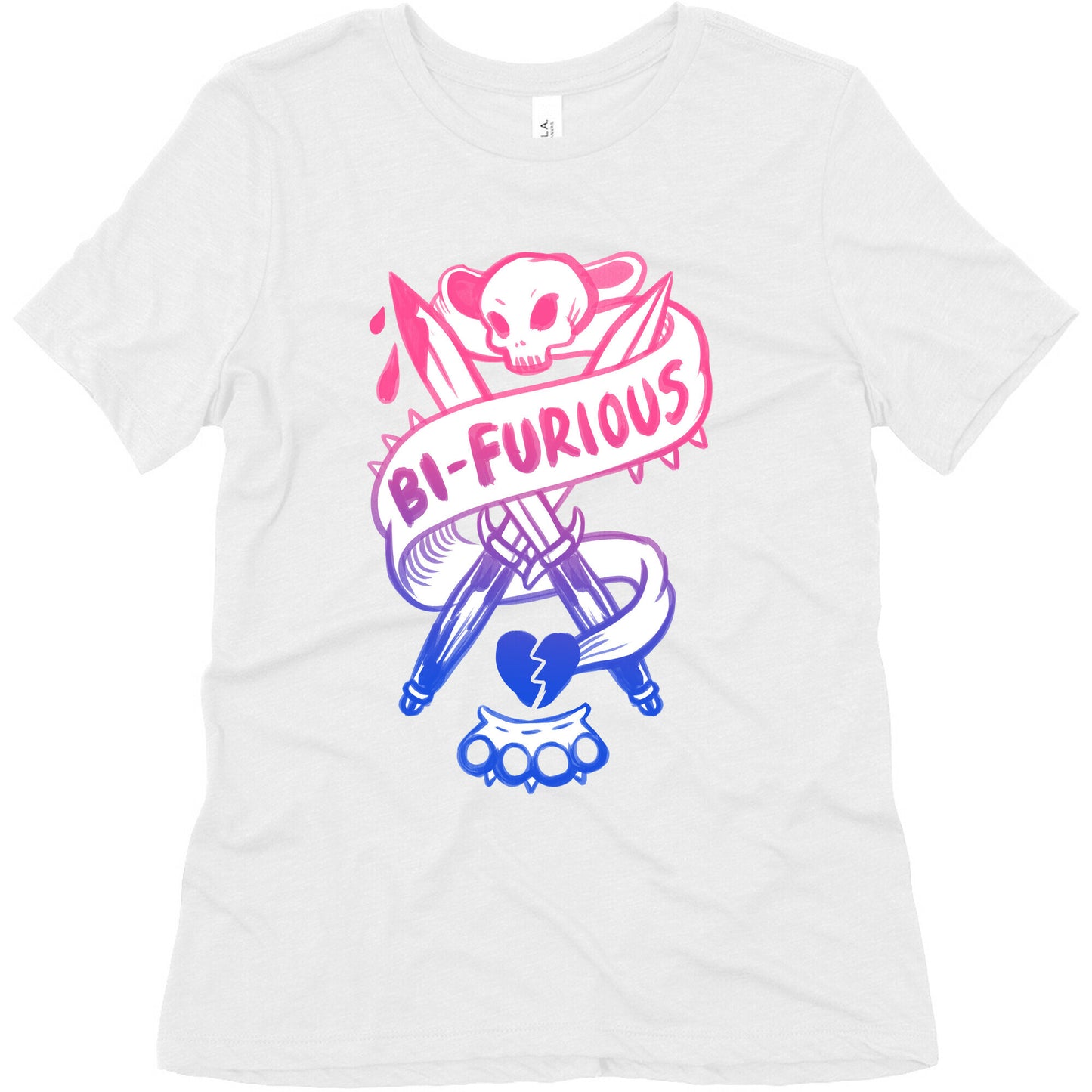 Bi-Furious Women's Triblend Tee