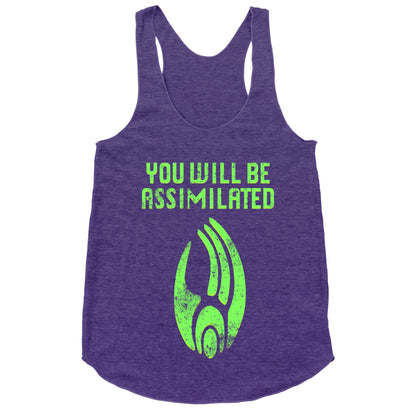 Borg - You Will Be Assimilated Racerback Tank