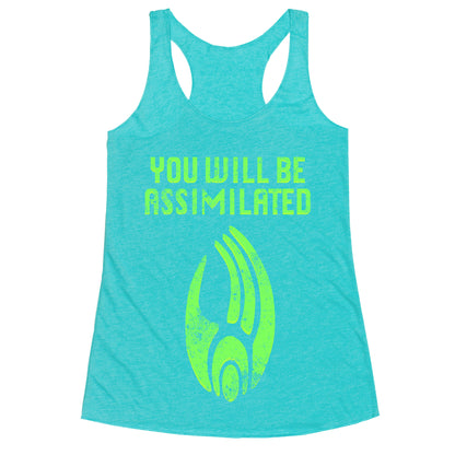 Borg - You Will Be Assimilated Racerback Tank