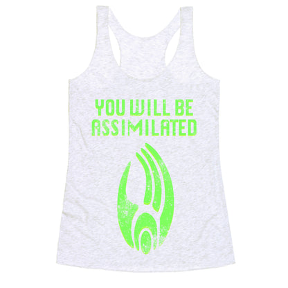 Borg - You Will Be Assimilated Racerback Tank