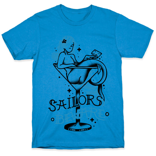 Sailors Beware Classic Tattoo T-Shirt
