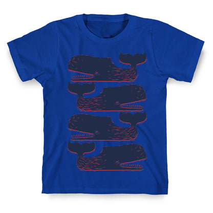 Vintage Nautical Whales T-Shirt