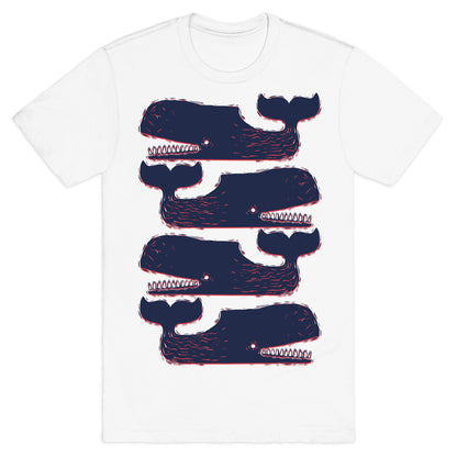 Vintage Nautical Whales T-Shirt
