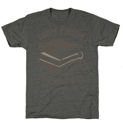 Carpe Librum (Seize The Book) Unisex Triblend Tee