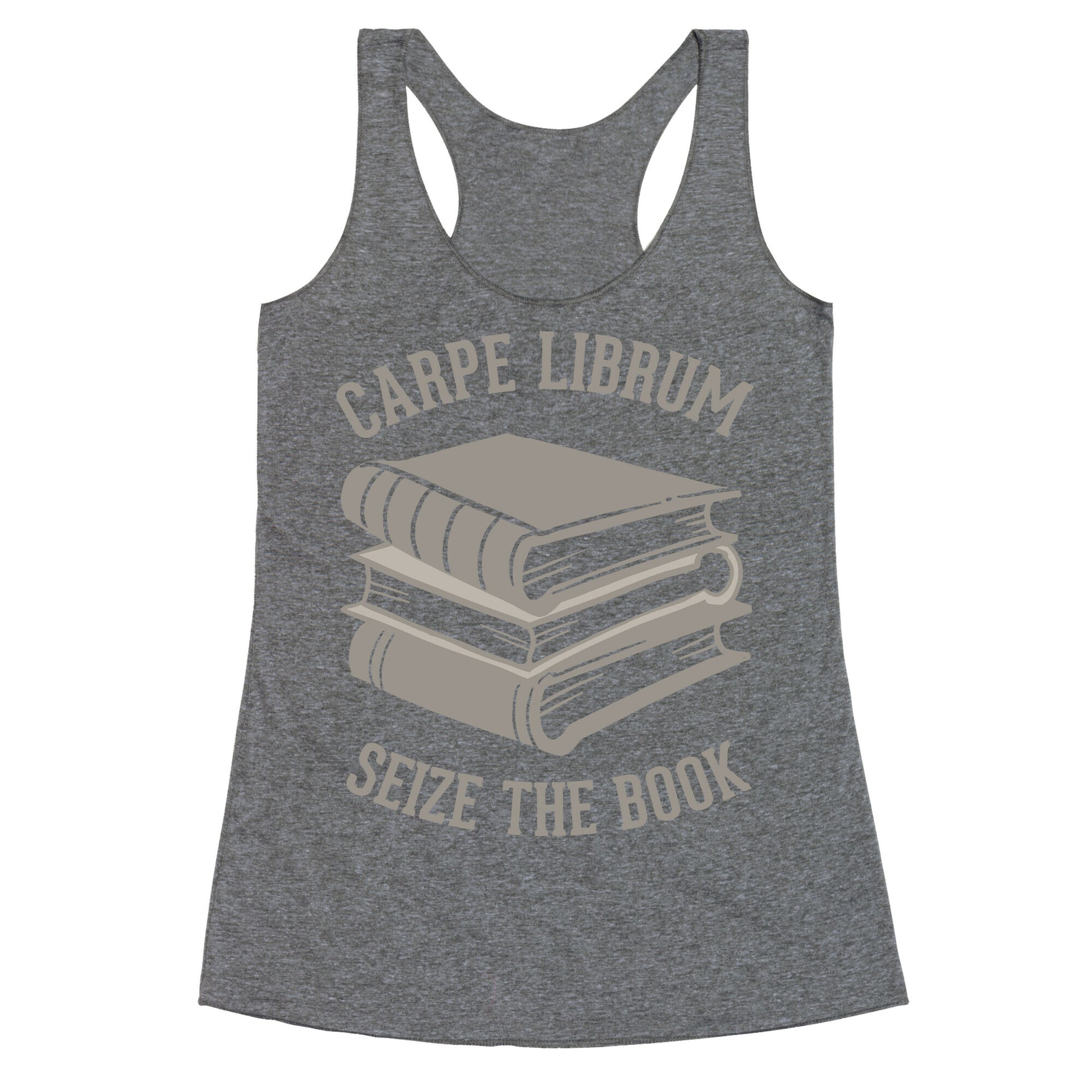 Carpe Librum (Seize The Book) Racerback Tank