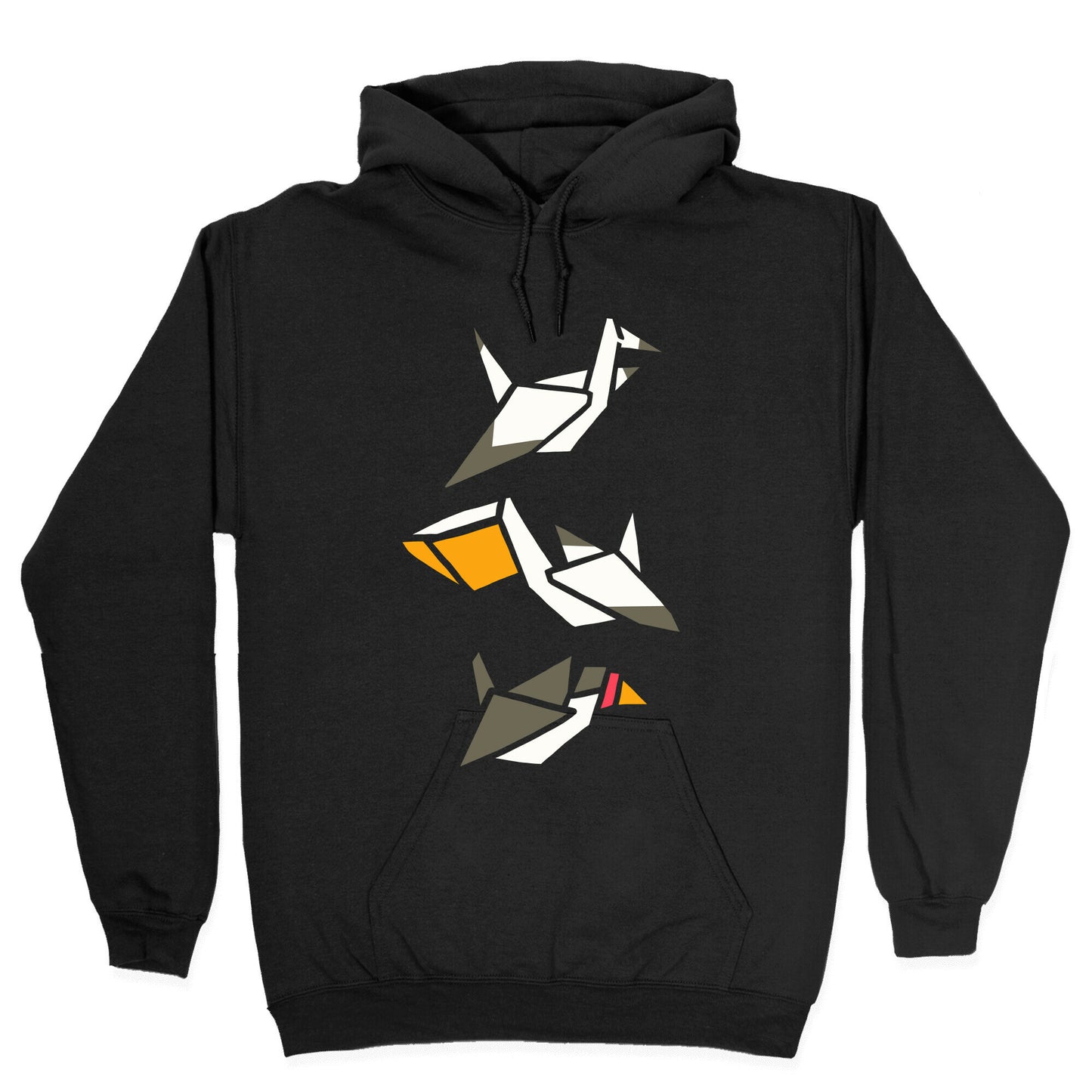 Nautical Origami Seabirds Hoodie