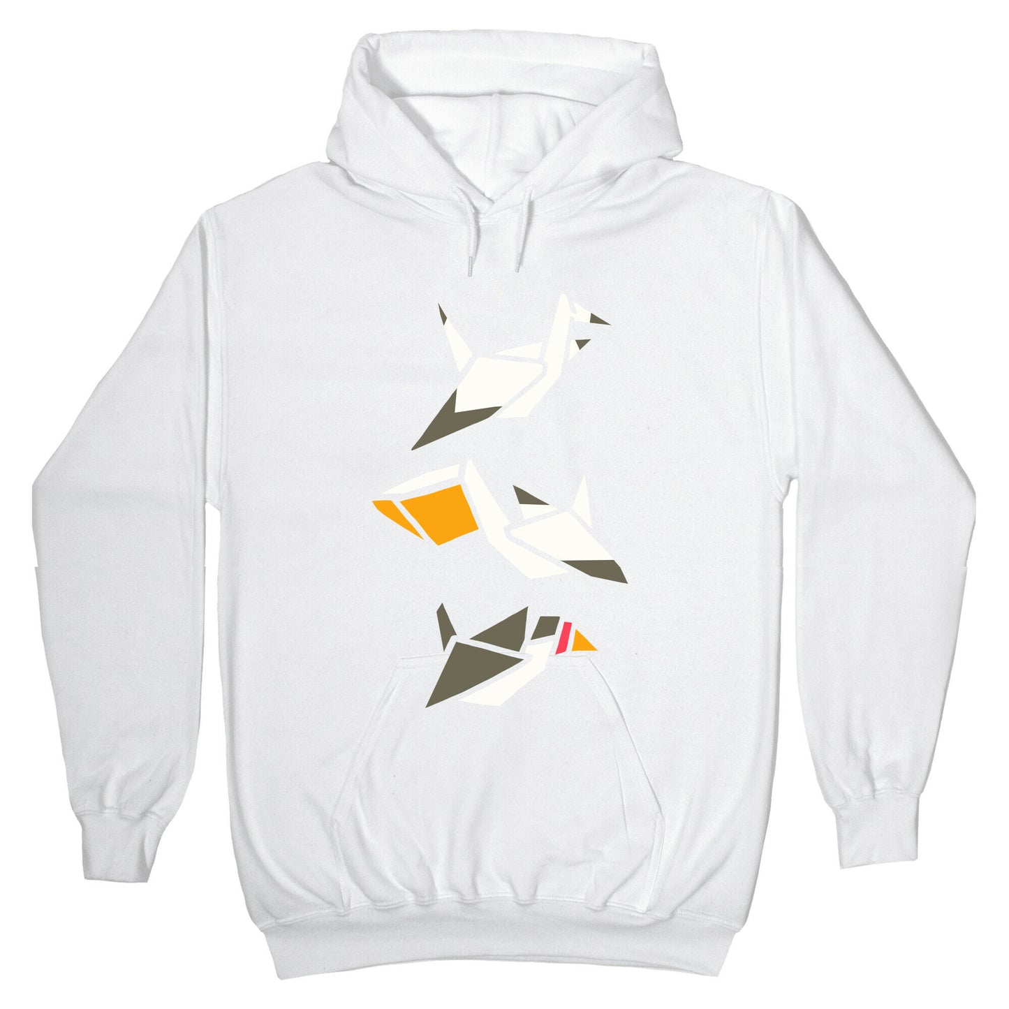 Nautical Origami Seabirds Hoodie