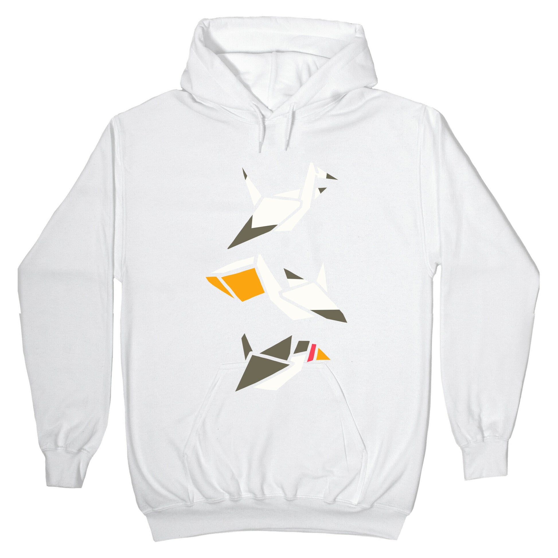 Nautical Origami Seabirds Hoodie