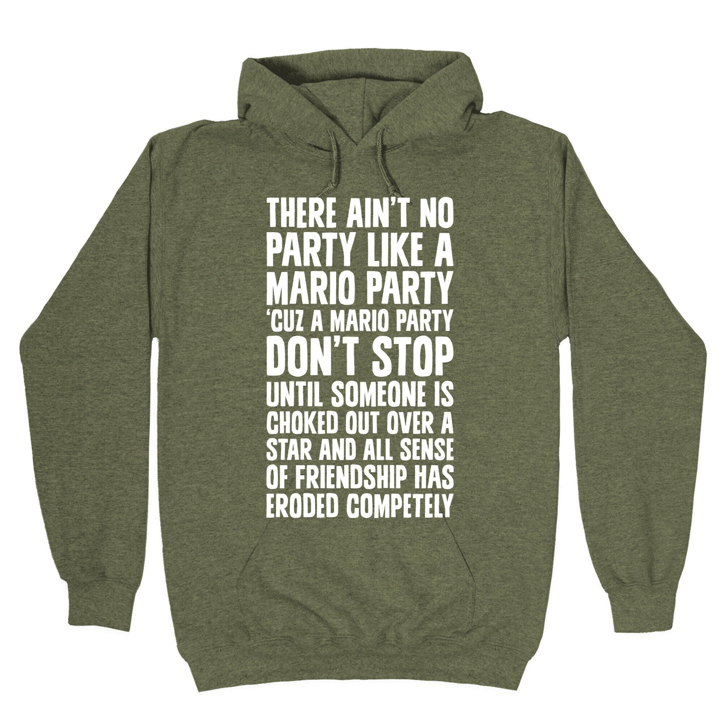 Ain't No Party Like A Mario Party Hoodie