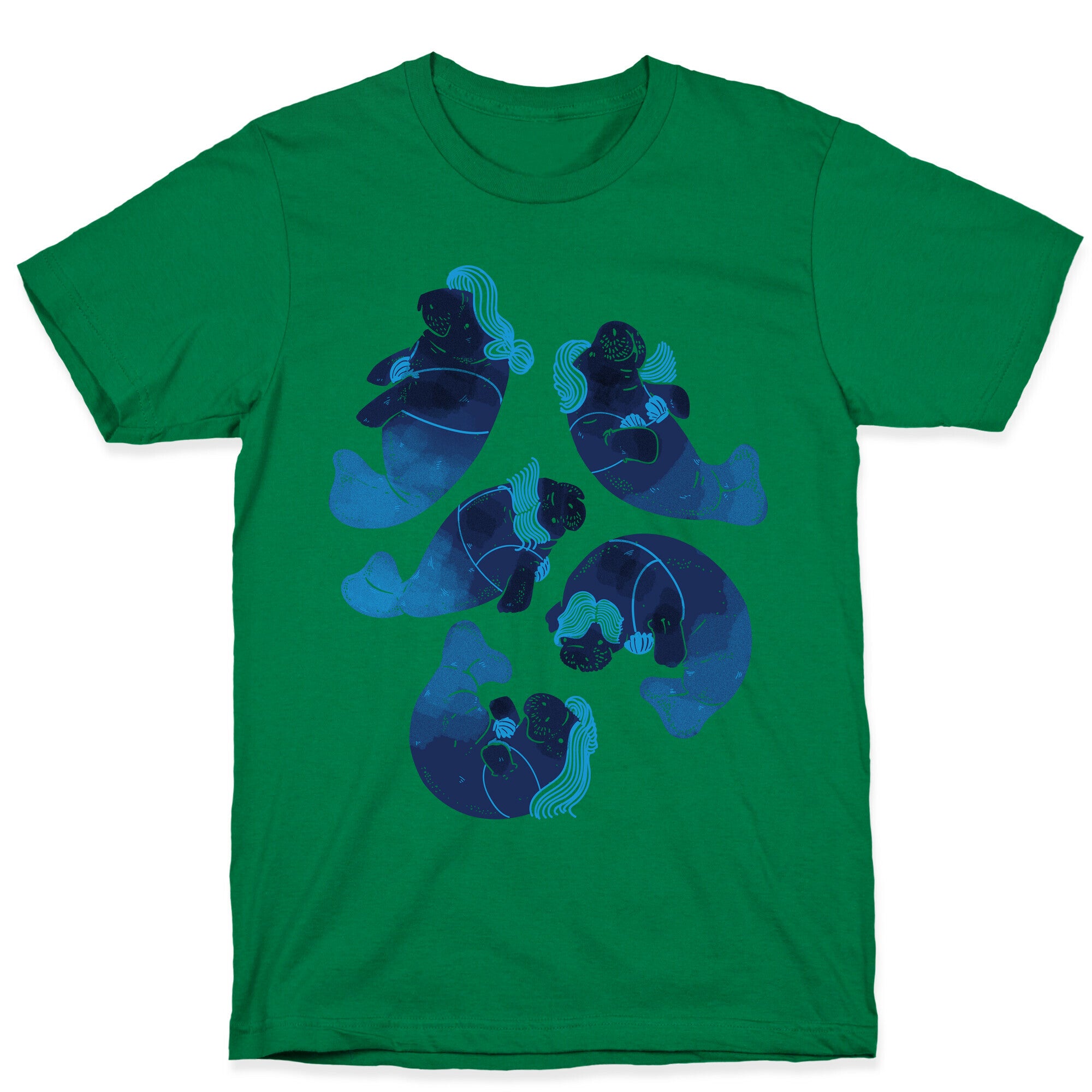 Mermaid Manatees T-Shirt