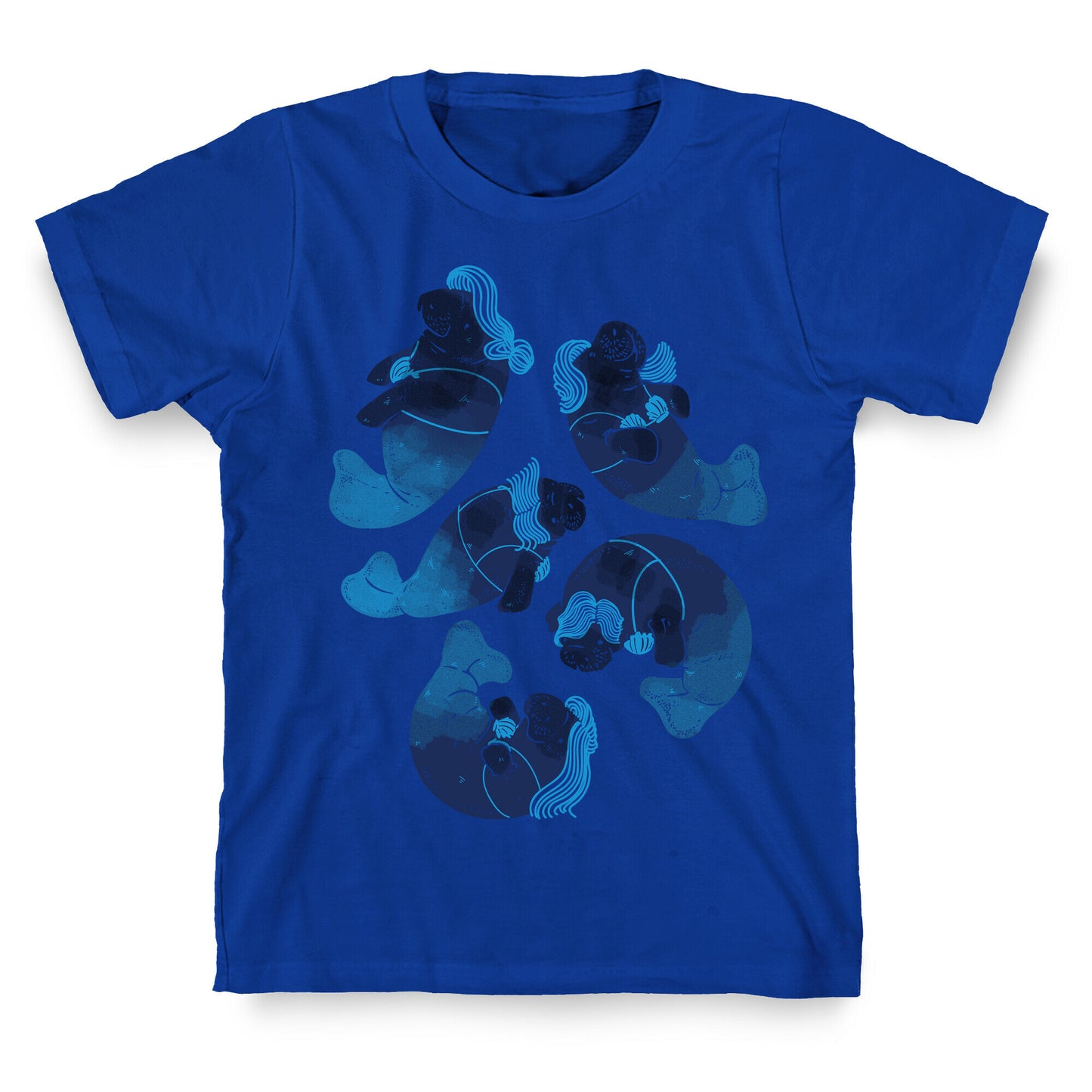 Mermaid Manatees T-Shirt