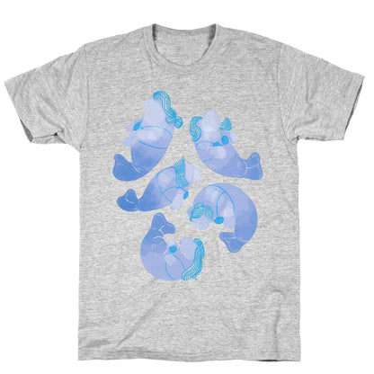 Mermaid Manatees T-Shirt