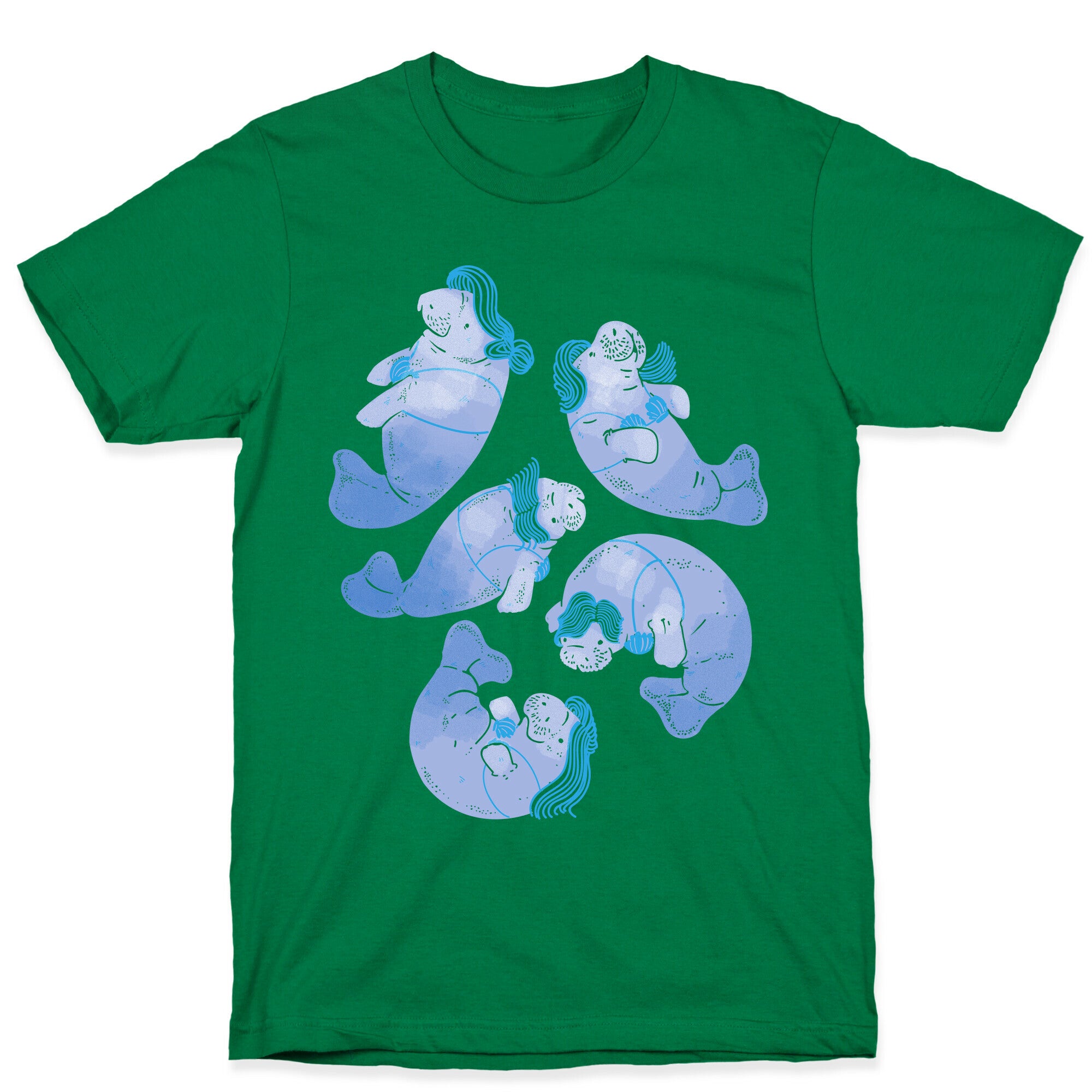 Mermaid Manatees T-Shirt